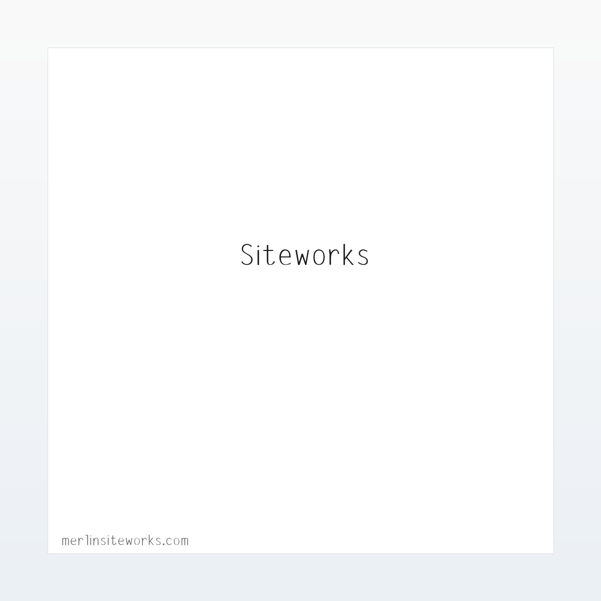 材料说明 - Home | Merlin Siteworks 方图